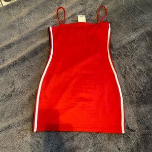 NWT red mini dress